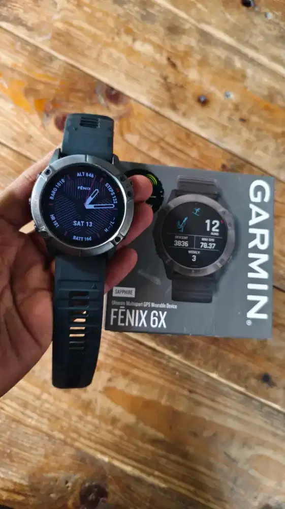 Garmin fenix 6 second