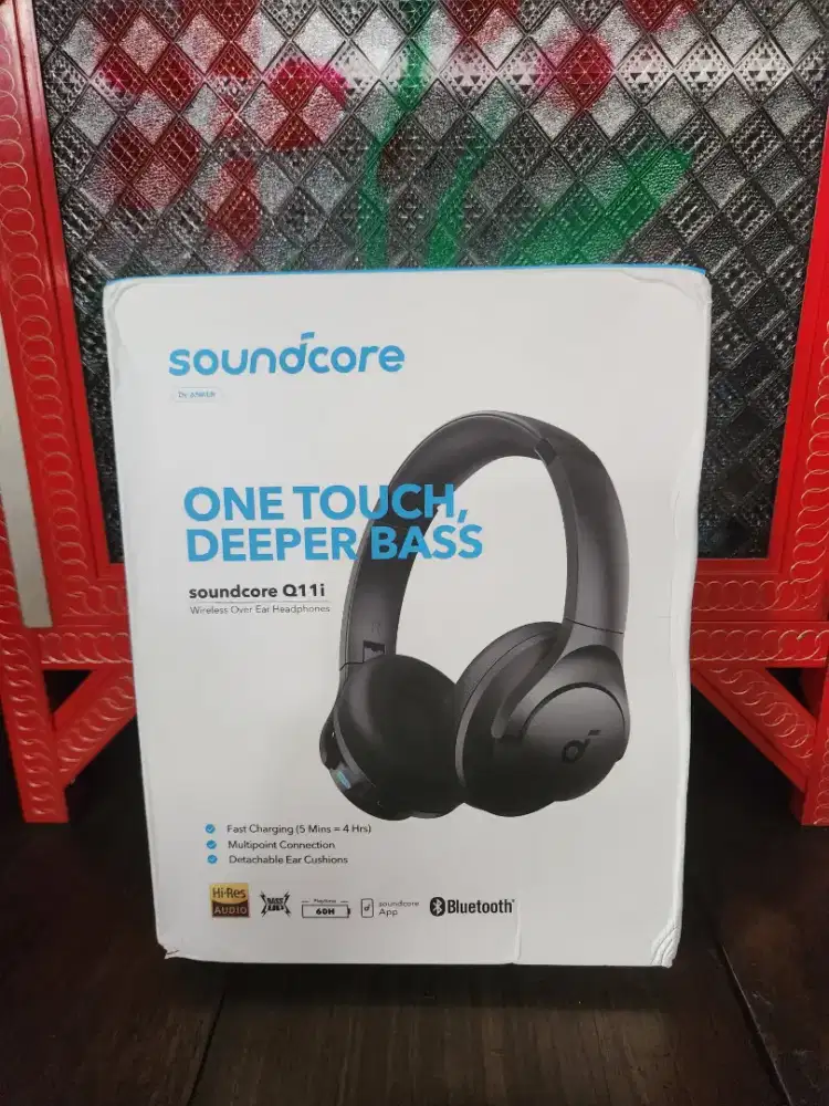 Headphone Anker Soundcore Q11i Black Baru