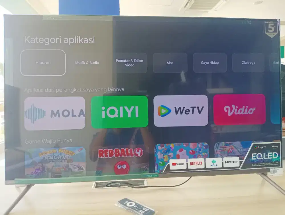 TV 50 inch Qled UHD Google TV