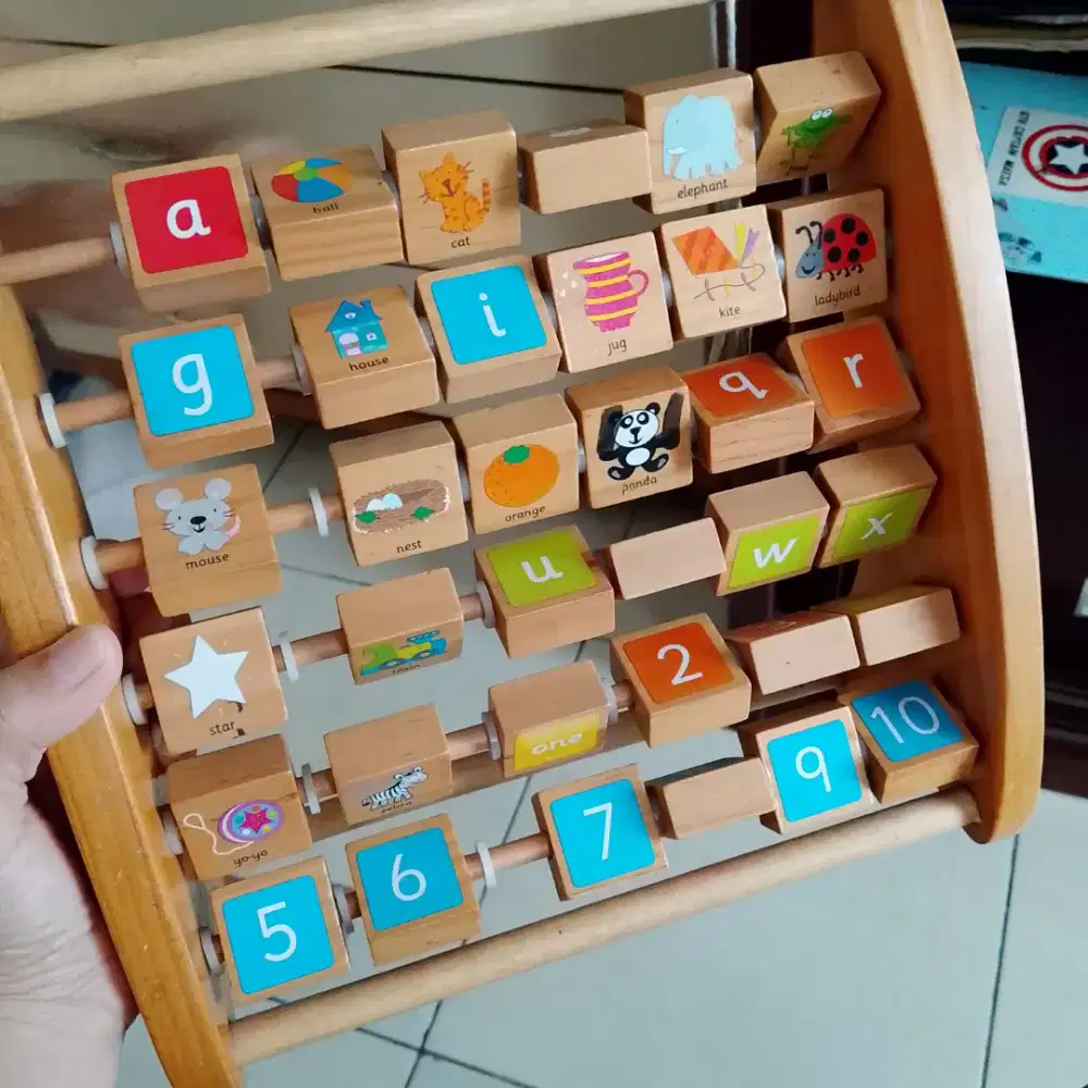 Alfabet Teaching Frame dari ELC Original