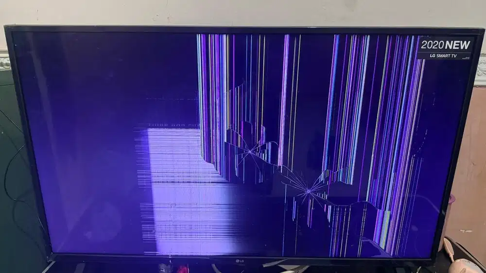 Dijual tv LG kondisi rusak lcd