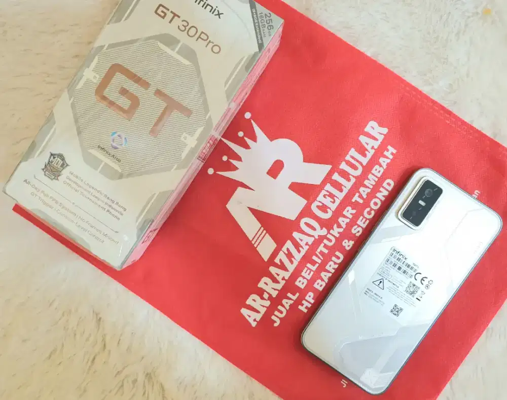 INFINIX GT 30 PRO 5G 8/256
GARANSI SAMPAI 01 /04 /2027