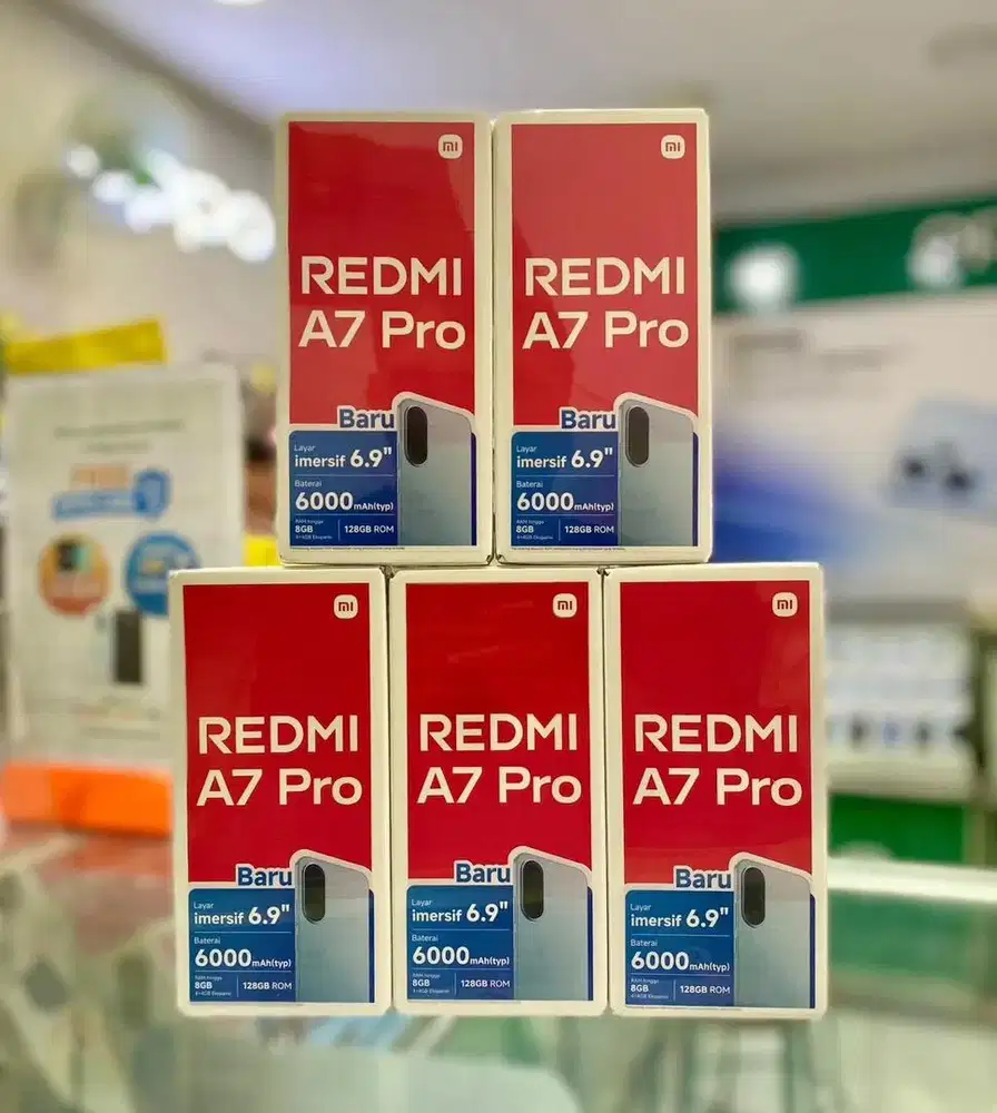 Redmi A7 pro 4/64 black New garansi resmi