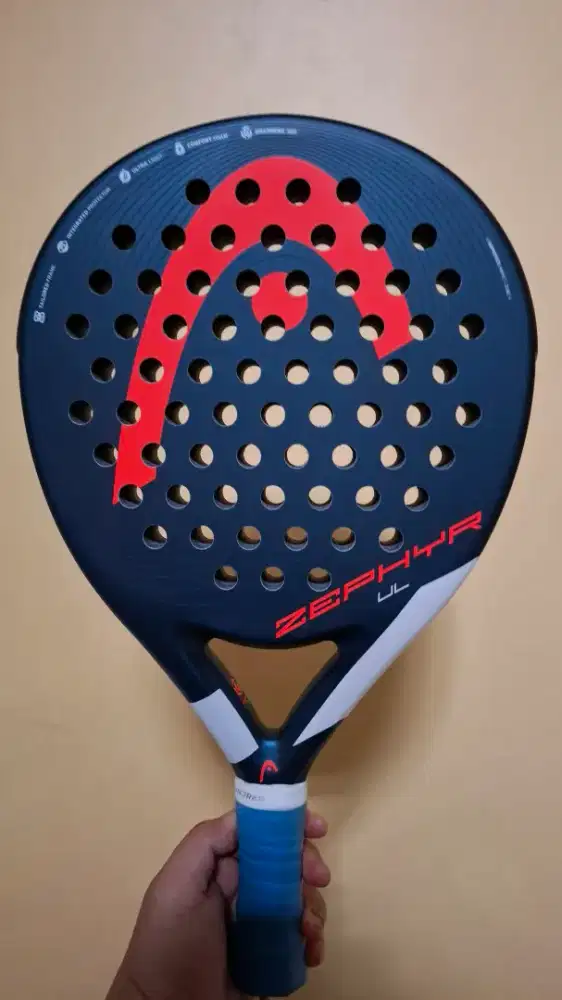 Raket Padel Head Zephyr UL - Bekas Mulus Free Tas Decathlon (Nego)