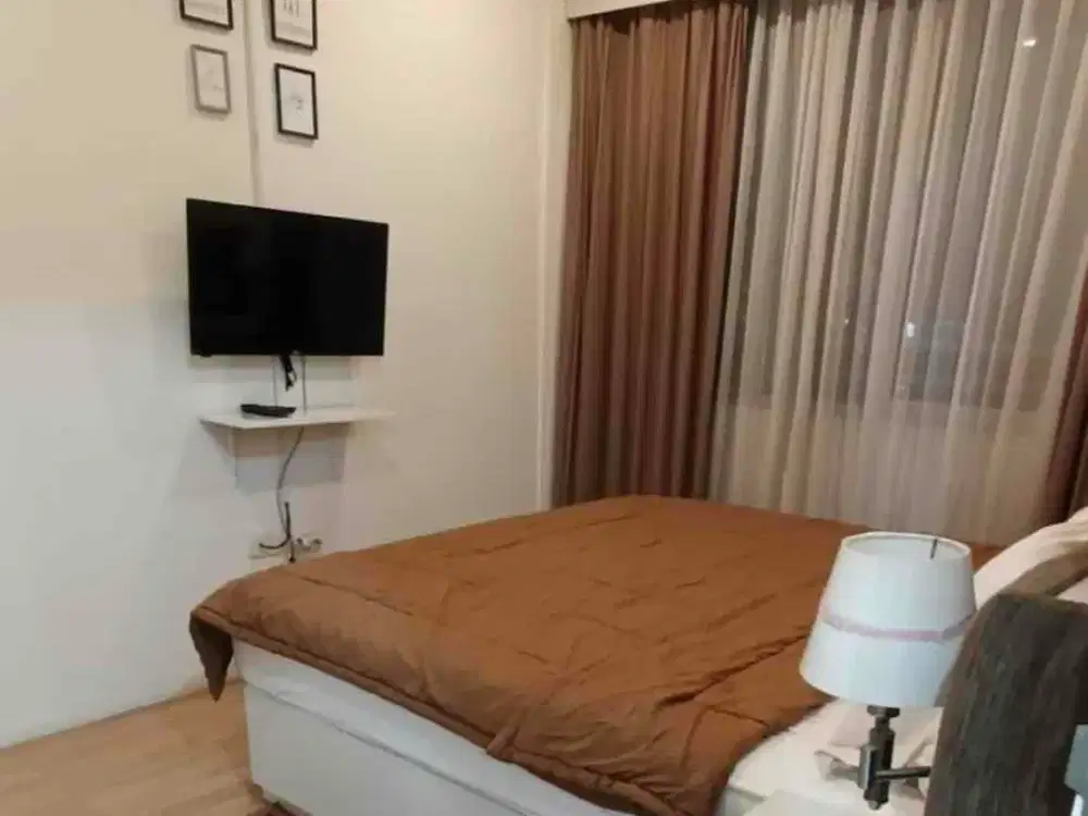 Di sewa apartemen the park residence kelapa gading 2 kamar tidur full furnish renovasi dekat ke moi mkg dan artha gading di the park residence kelapa gading Jakarta Utara