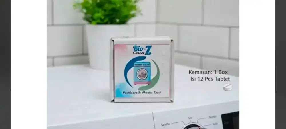 Tablet Pembersih Mesin Cuci 1box isi 12pcs