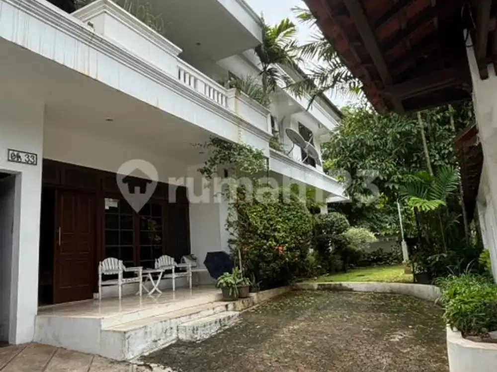 Dijual Rumah Vintage Hitung Tanah Di Komplek Cinere Favorit