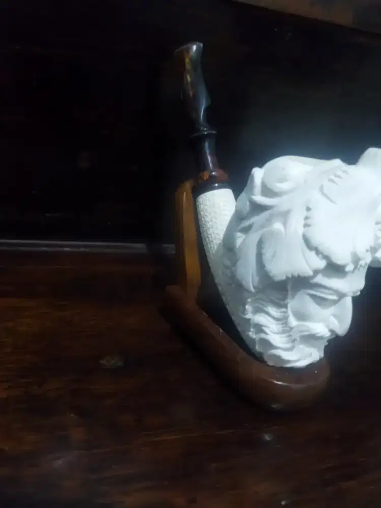 Pipa Cangklong Meerschaum curving Turkey