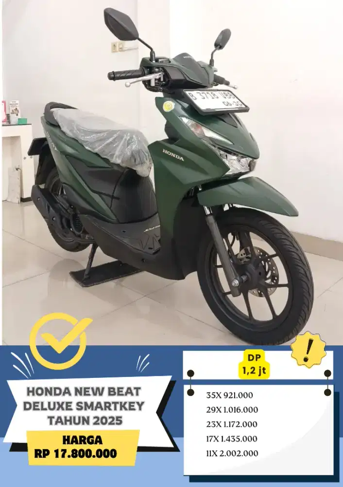 Honda New Beat Deluxe Smartkey Tahun 2025