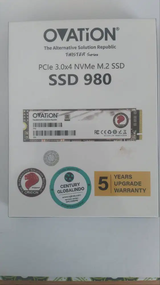 SSD Nvme Ovation 980 512gb