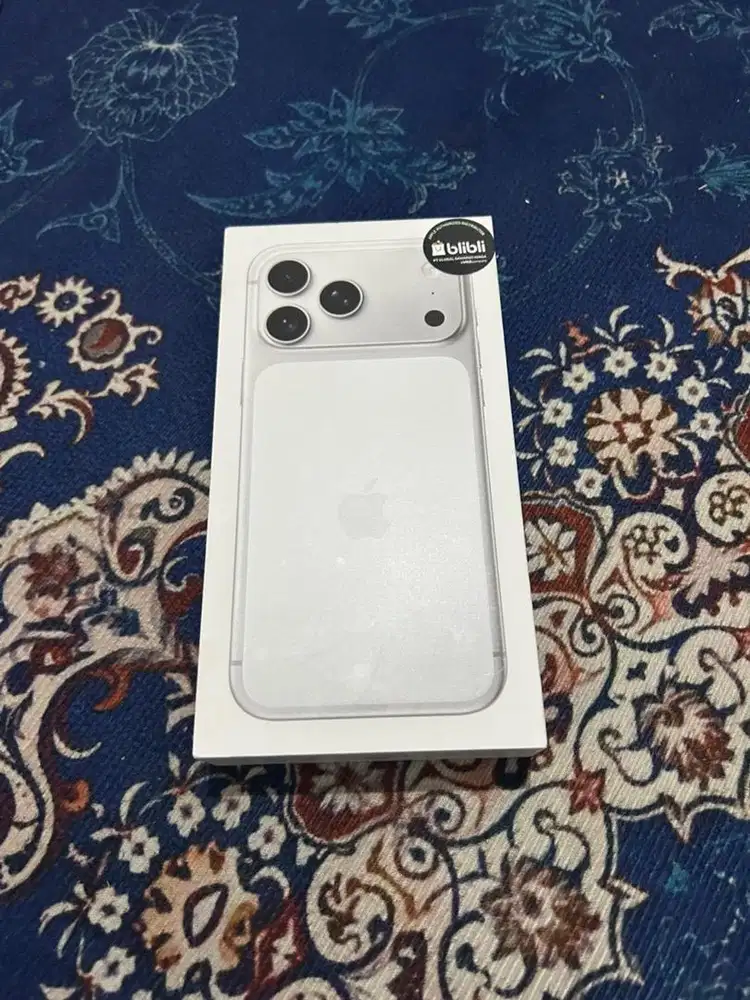 iphone 17 promax silver 256gb ibox new segel