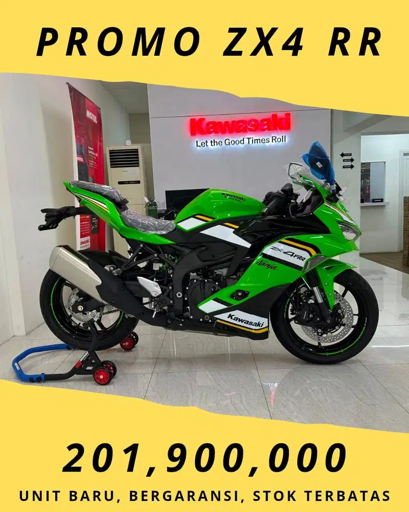 [MOTOR BARU] NINJA ZX4RR PROMO TERBATAS, BUKAN ZX25RR
