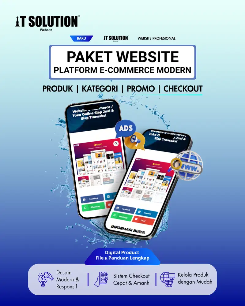 Paket Website E-Commerce Profesional untuk Bisnis Modern