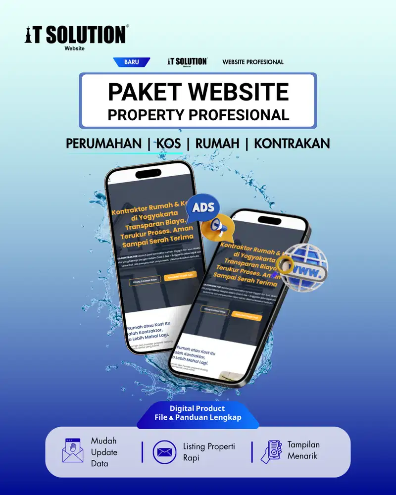 Paket Website Properti Profesional untuk Agen dan Developer