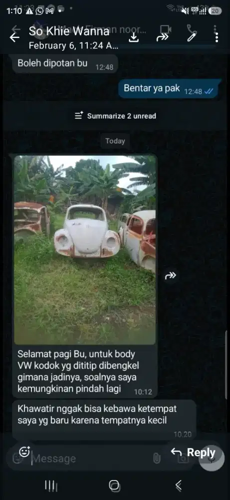 Cuma body saja tanpa Mesin