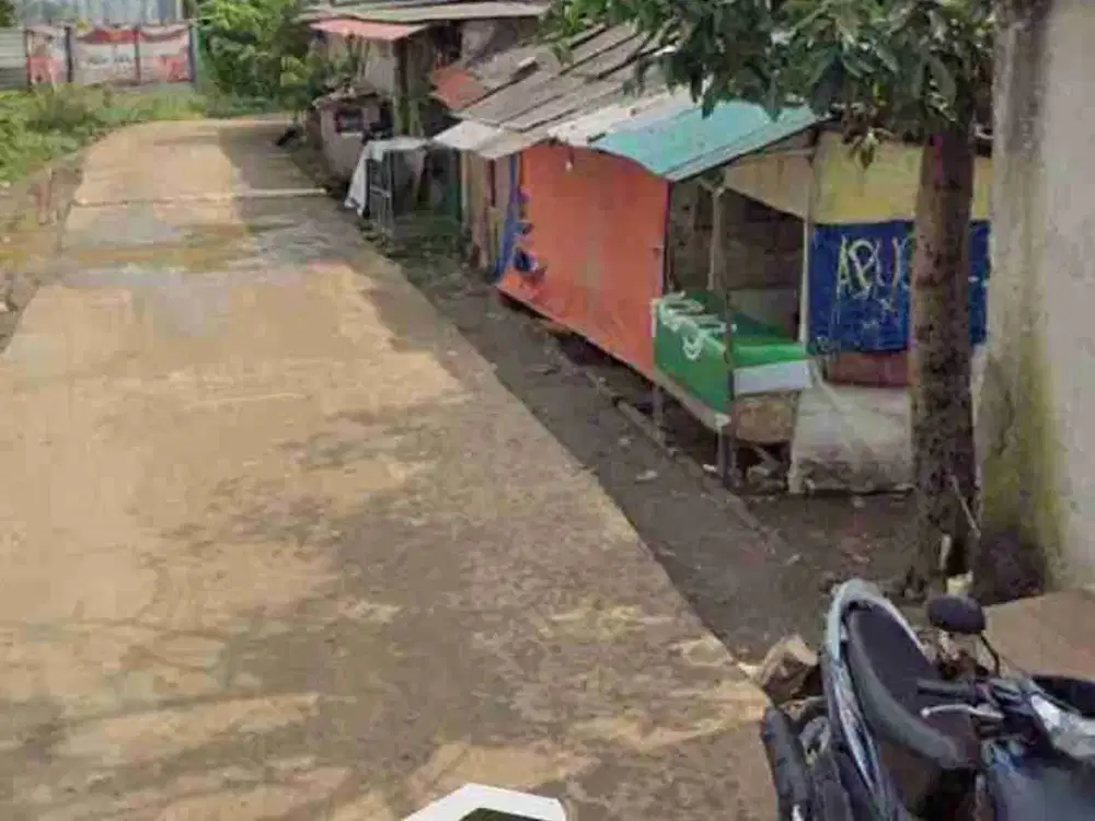 dijual cepat tanah kosong strategis pinggir jalan desa rawakalong gunung Sindur Bogor