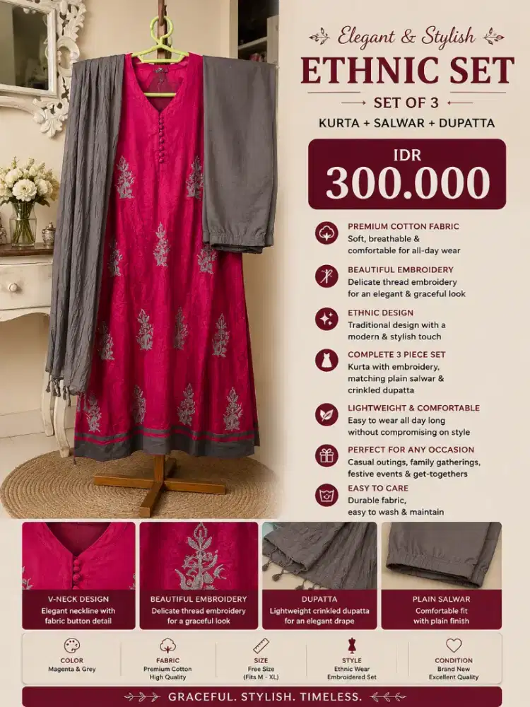 Indian Wear ranging from 300 - 400k