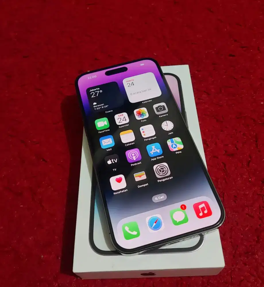 IPhone 14 pro max 256 gb deep purple