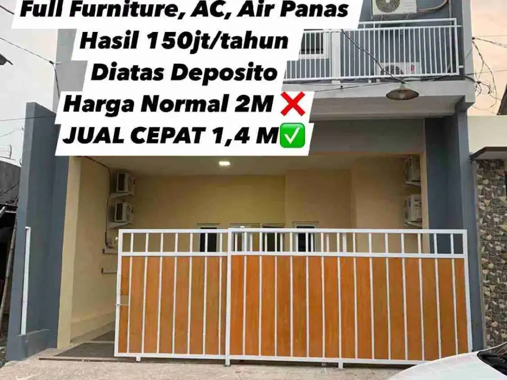 Turun Harga Rumah Kos Premium Belakang Kampus UMM Malang