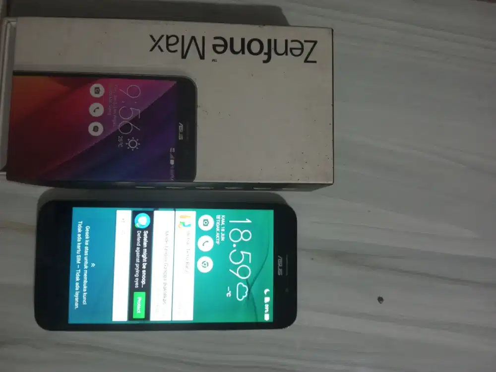 Asus Zenfone max zc550kl 2/32 black ori fullset