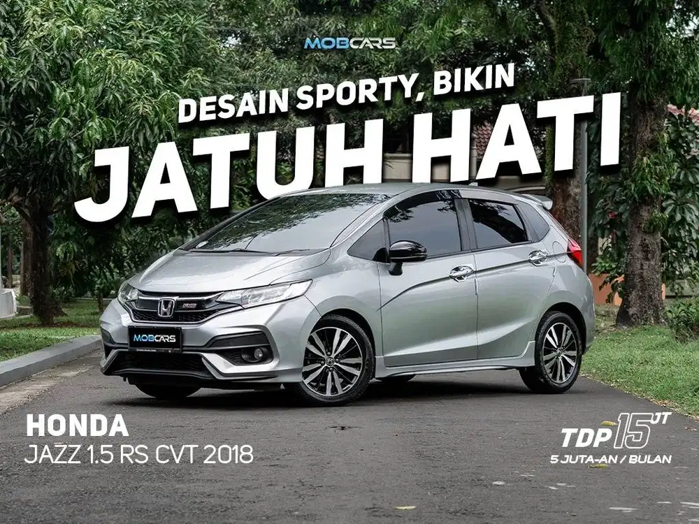 JAZZ RS 1.5 CVT 2018 GREY GARANSI MESIN DAN TRANSMISI 1TH