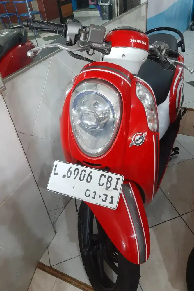 Jual honda scopy 2015/2016 pajak panjang