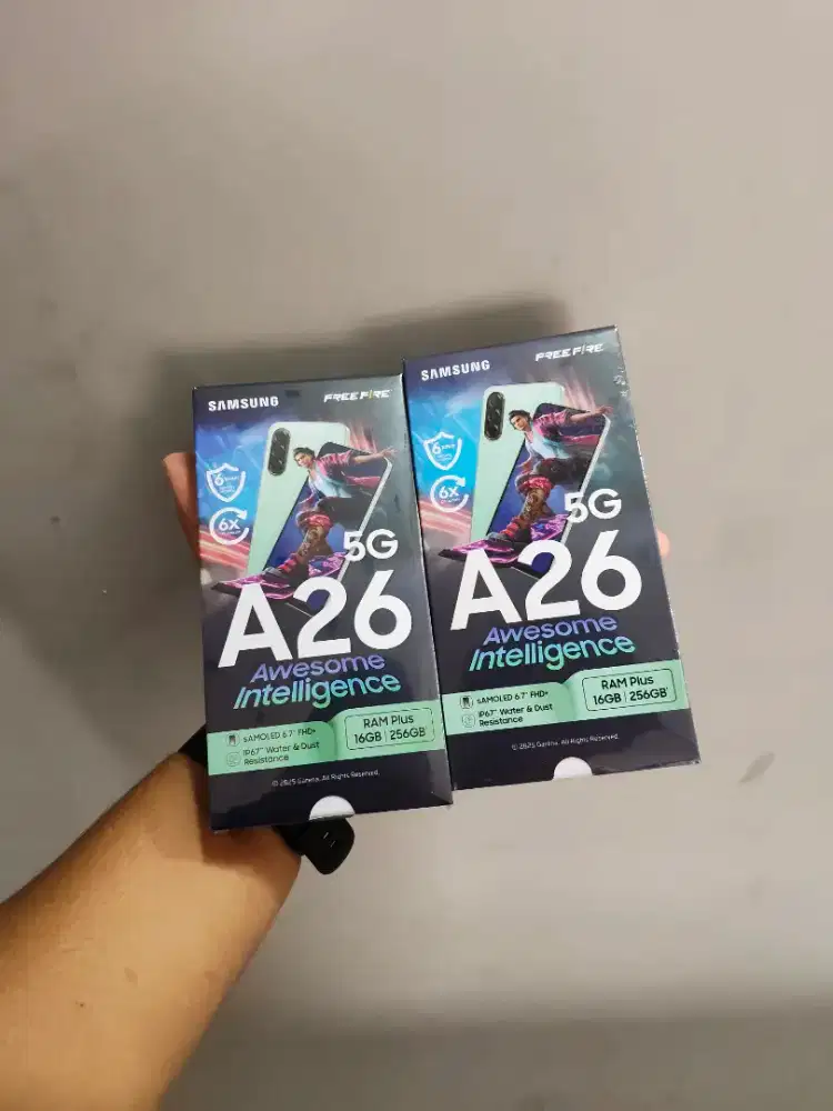 SAMSUNG A26 5G 8/256 NEW SEGEL BERGARANSI RESMI