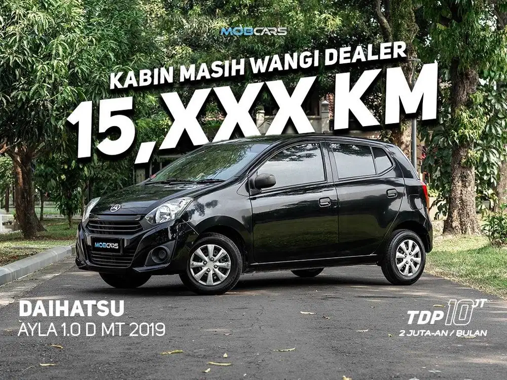 AYLA 1.0 D MT MANUAL 2019 VERY LOW KILOMETER