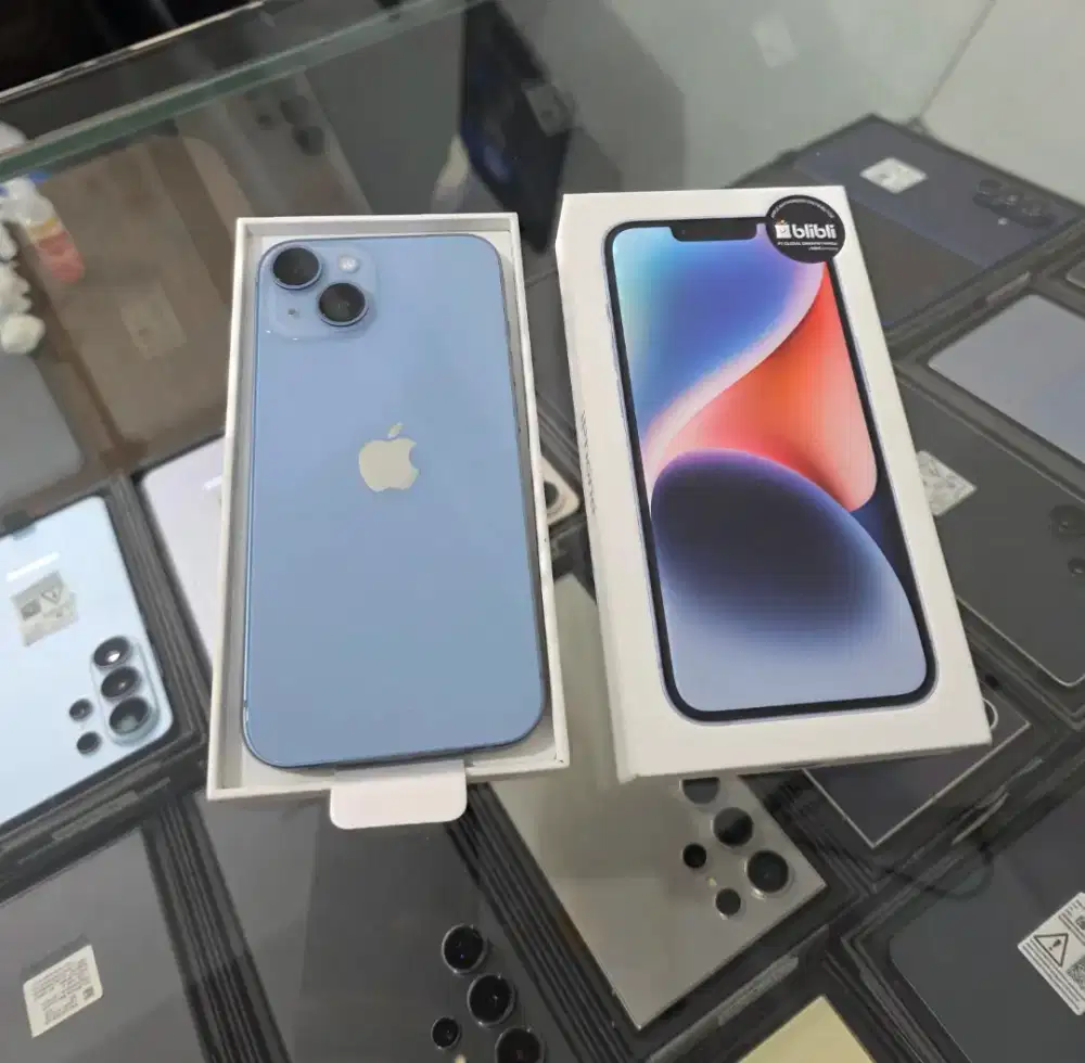 iPhone 14 128GB Garansi resmi Bli2 baru pake 2bulan