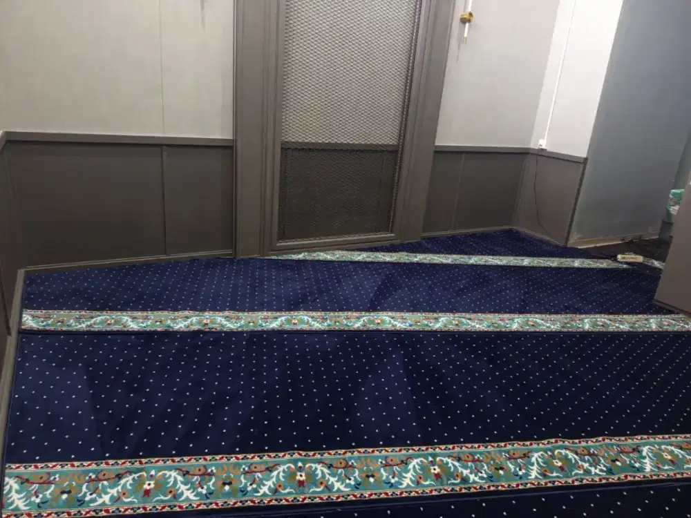 Karpet Masjid Warna Navy