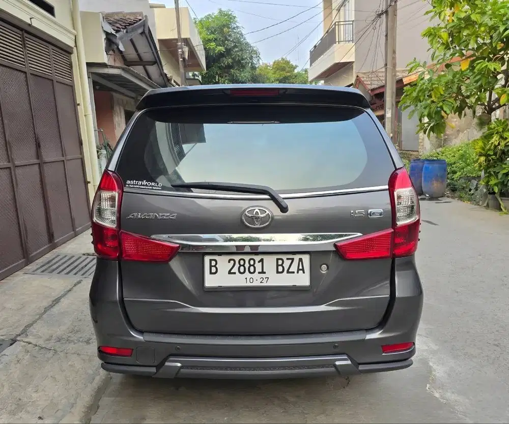 Toyota Avansa Avanza G 1.5 1500cc Manual MT Tahun 2017 Abu , 2018