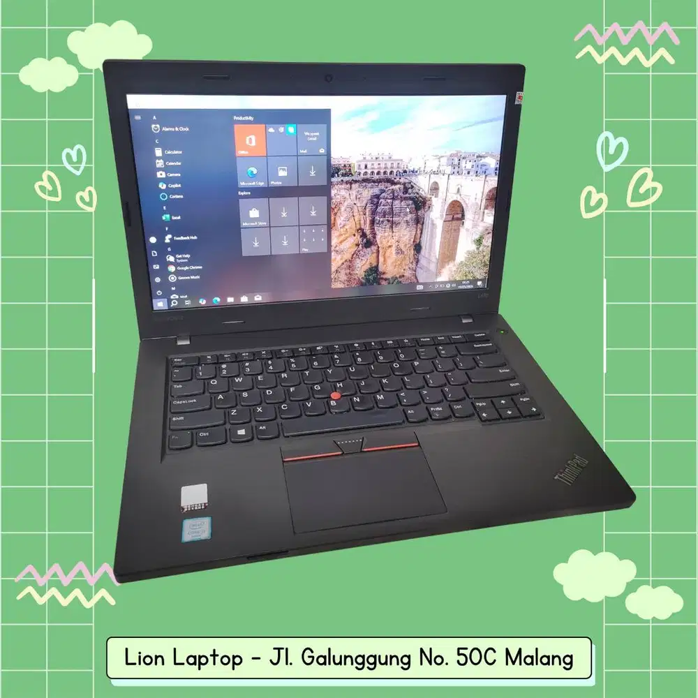RAM 8GB Core i5 SSD Murah Lenovo Thinkpad L470 [18|06]