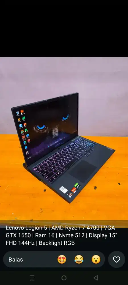 LENOVO LEGION 5 GAMING