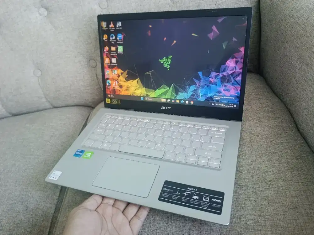 Laptop Acer Core i7 Gen 11 RAM 8GB SSD 512 VGA NVIDIA MX350