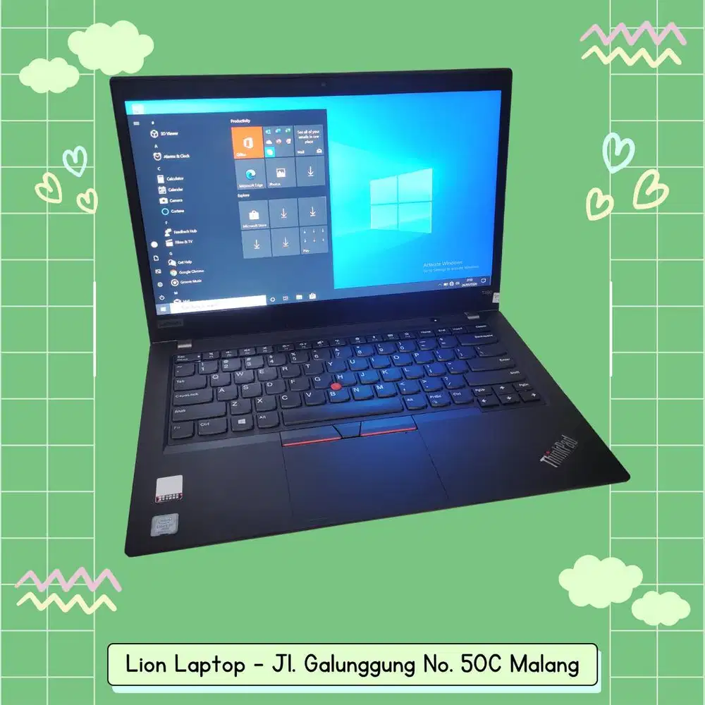 Core i7 gen 8 RAM 8GB SSD 256 Lenovo Thinkpad T490 [18|06]