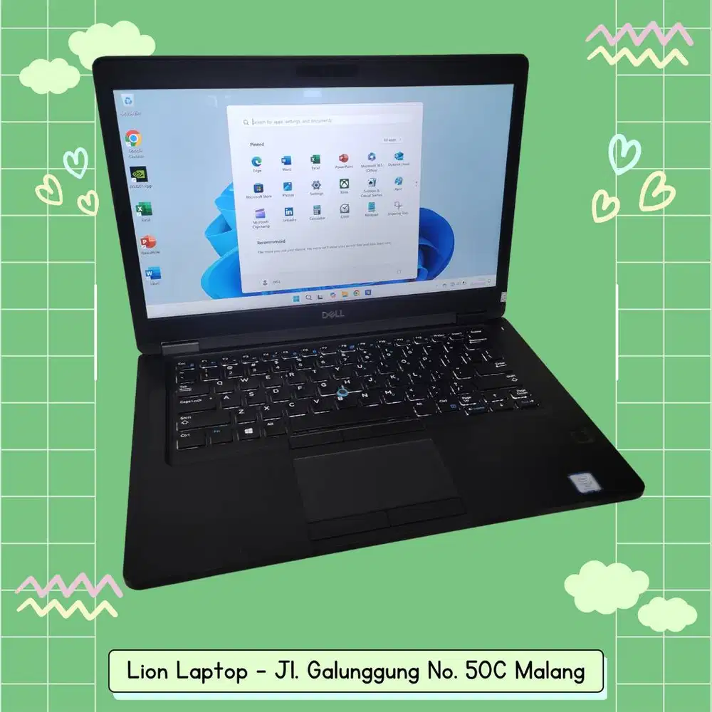 Core i7 Double VGA RAM 8GB SSD Dell Latitude 5491 [18|06]