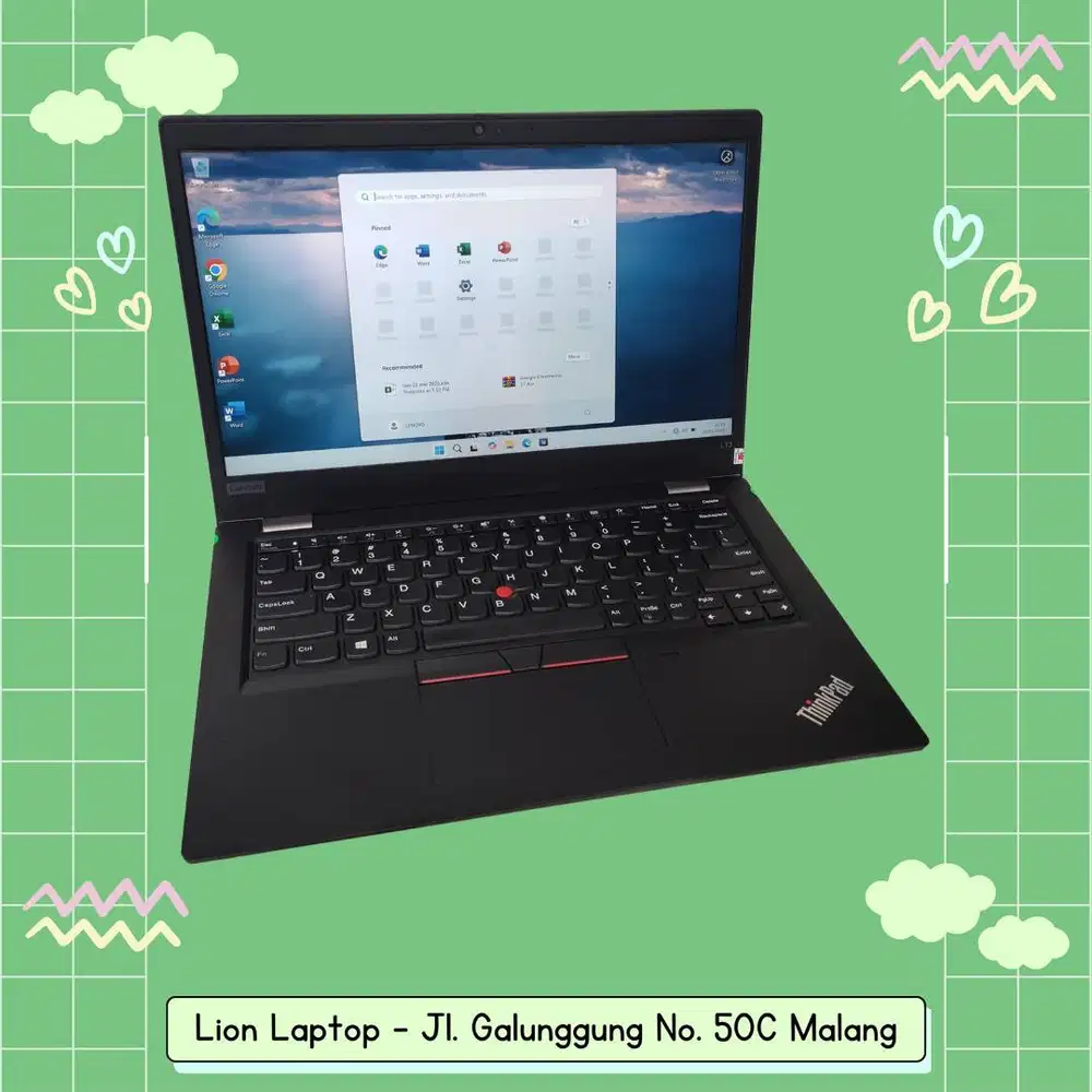 i5 Gen 10 Slim RAM 8GB SSD 256GB Lenovo Thinkpad L13 [18|06]