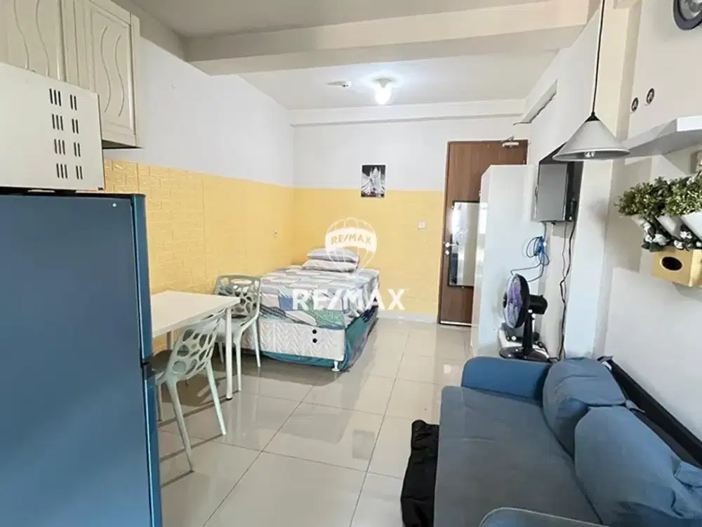 Disewakan Studio Full Furnish Oak Tower B - Lantai 18, Gym ,pool, Garden, Pulo Gadung