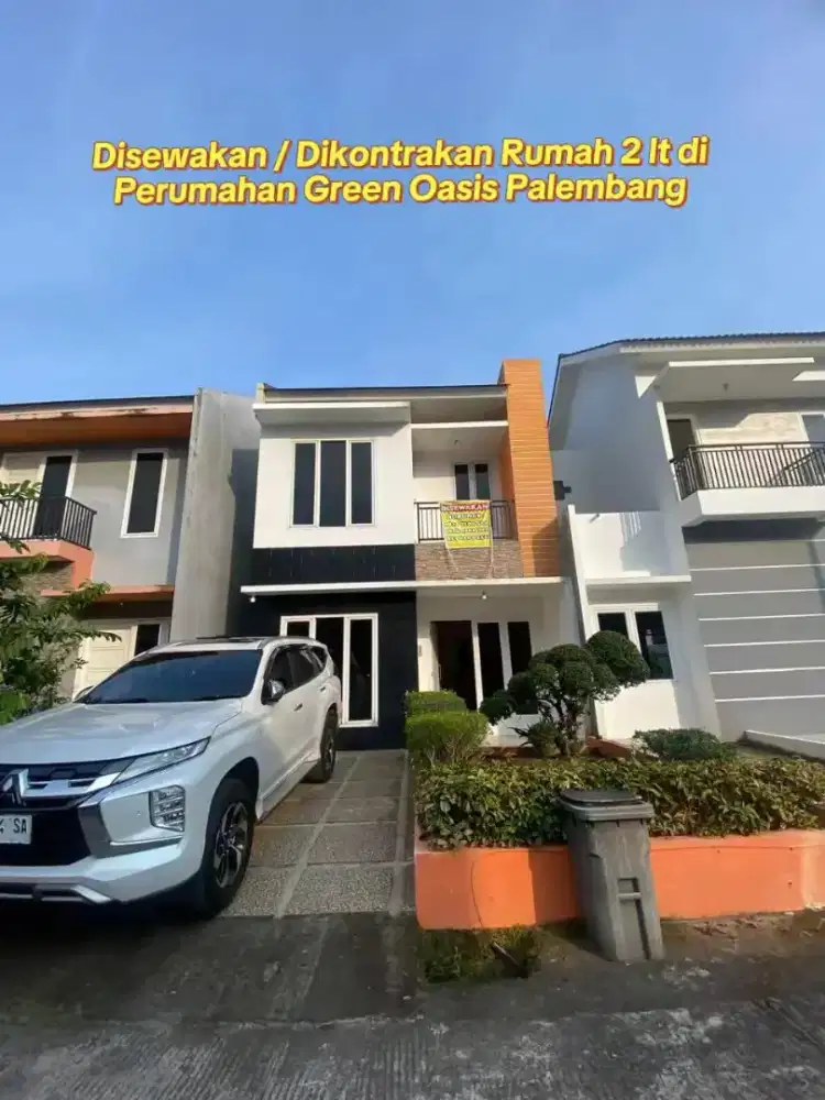 Sewa Rumah Palembang, 2 Lantai 3 Kamar
