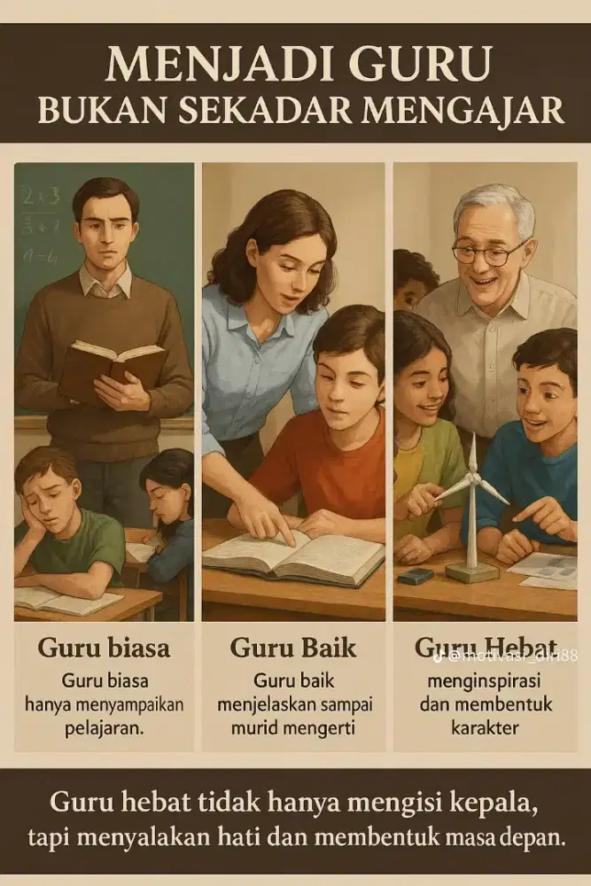 Lowongan kepsek guru dan TU