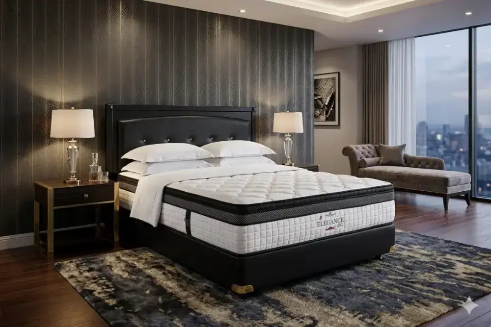 Bed Set Marcopolo Elegance Double Plush Top 160