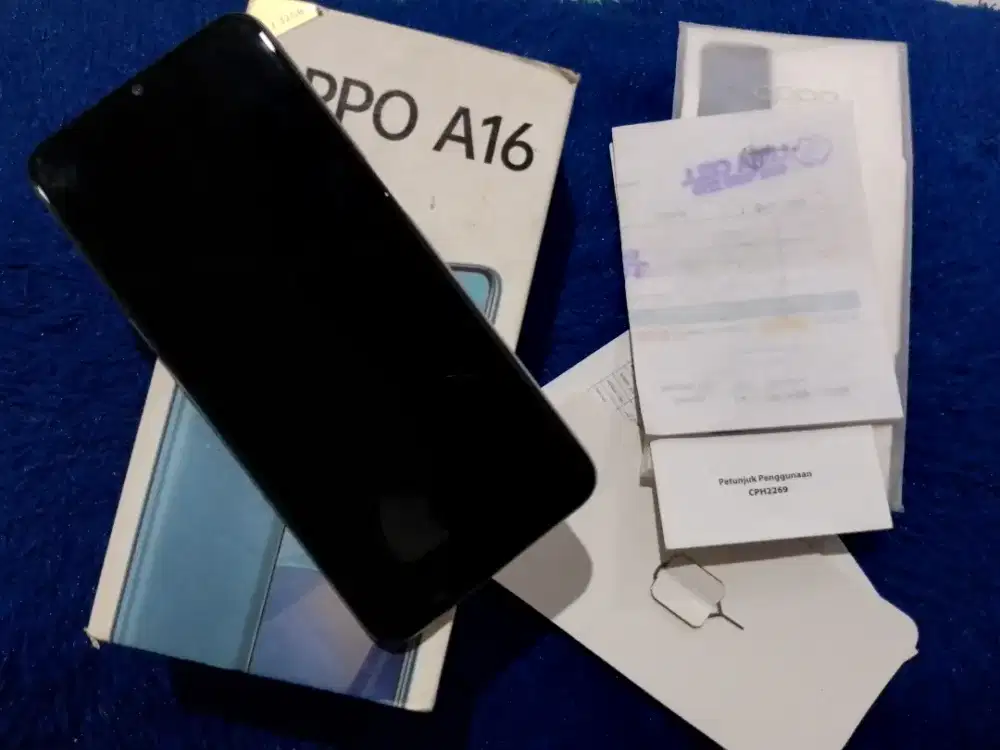 Oppo a16 ram 3 fullset mulus