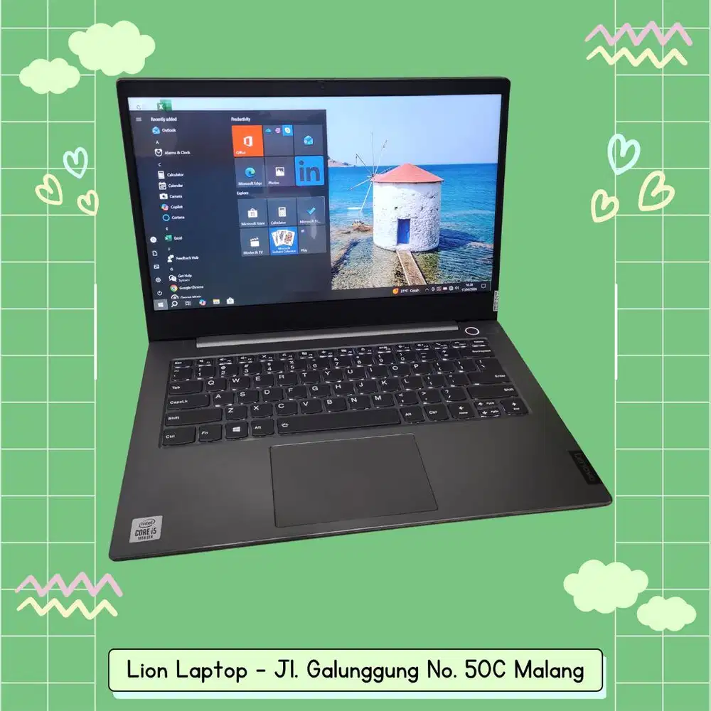 Core i5 Gen 10 SSD 256GB Slim Lenovo Thinkbook 14-IML [18|06]