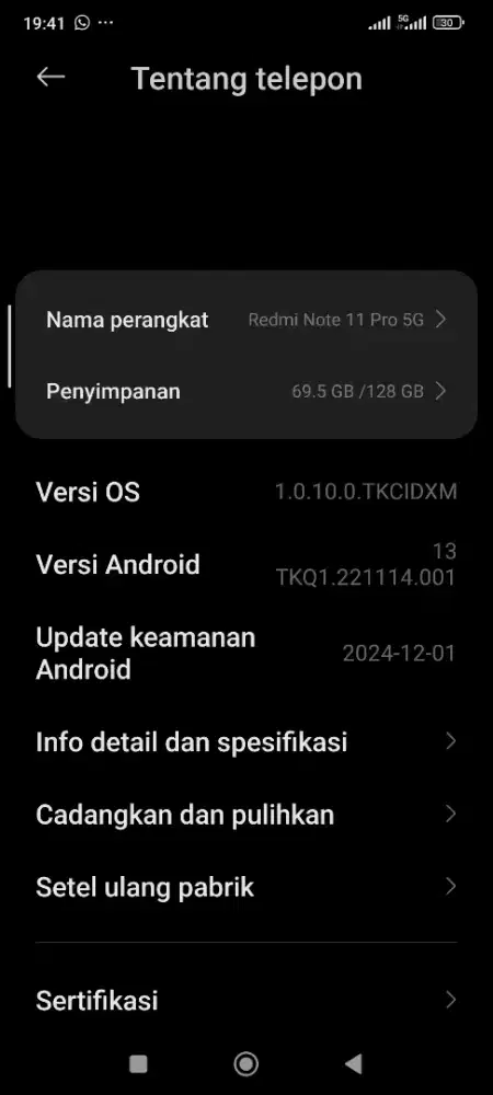 redmi note 11 pro 5G