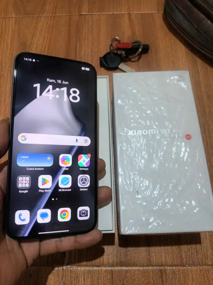 Xiaomi 15T Pro 5G 12/512gb Lengkap Mulus