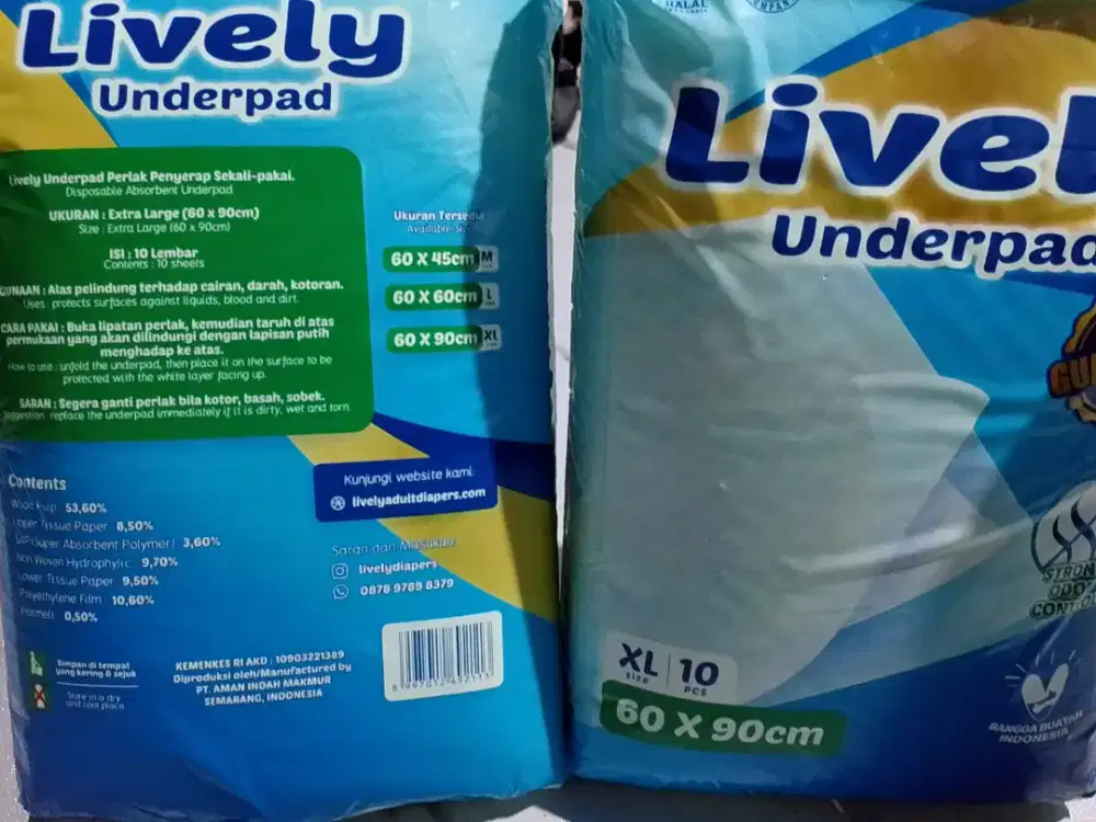 Underpad  lively