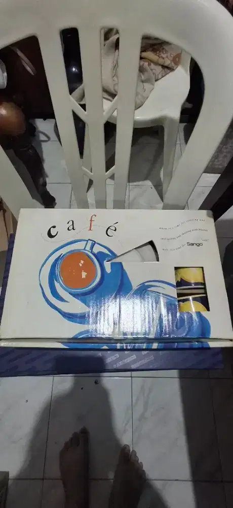 Satu set gelas cantik