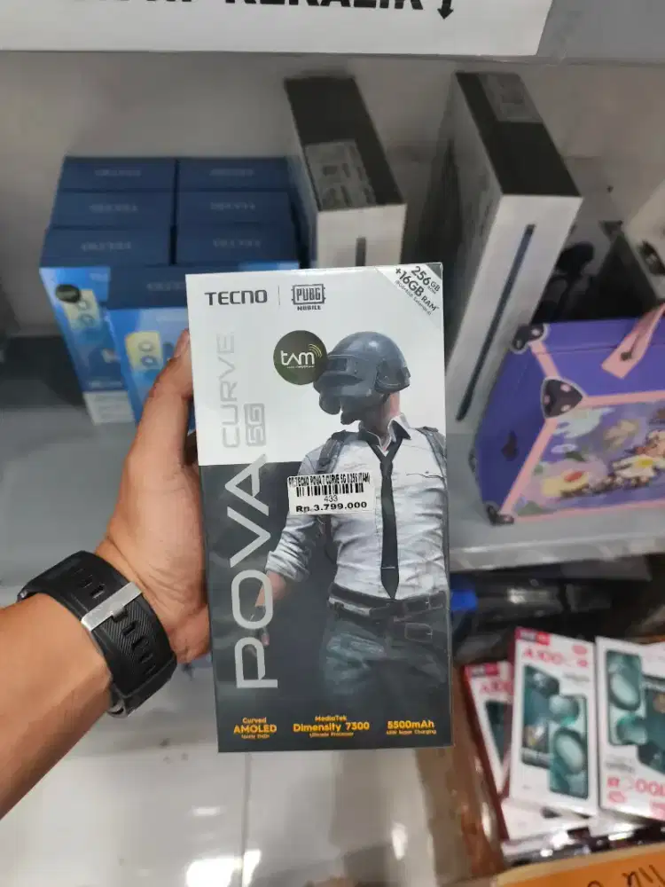 TECNO POVA CURVE 5G 8/256GB | ATLANTIS DAHSYAT