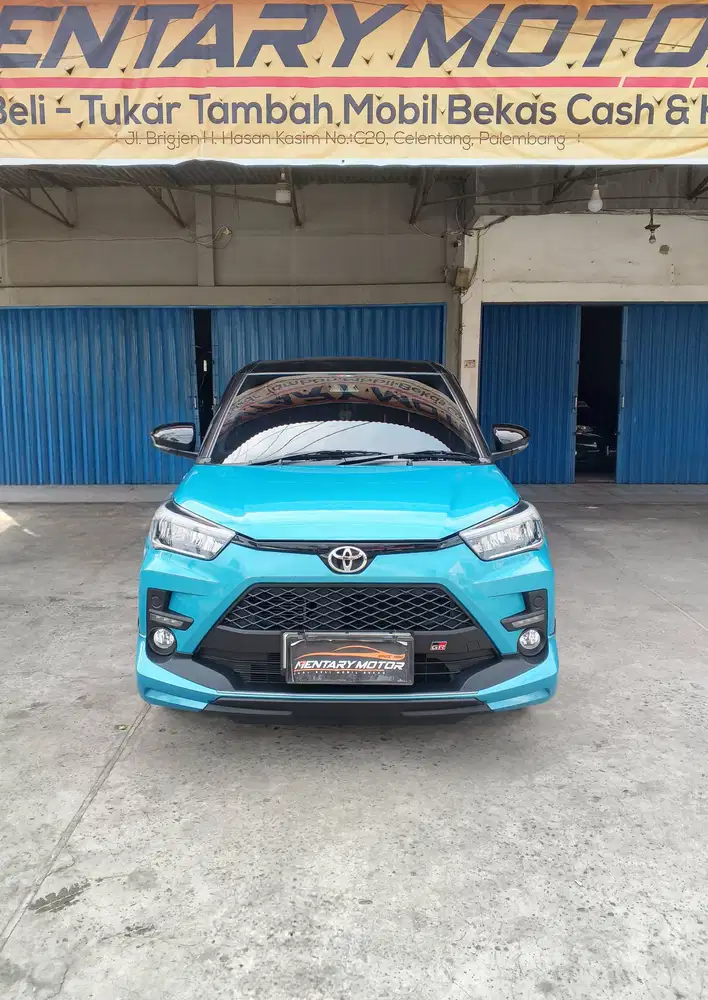 [KM 19RB] Toyota Raize 1.0 GR Sport TSS CVT Automatic 2023 Hitam Biru
