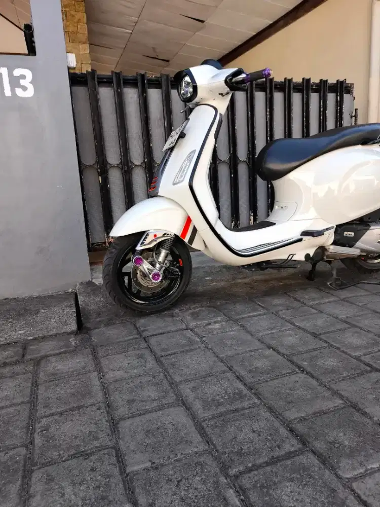 di jual full set cover shock + cover fork vespa